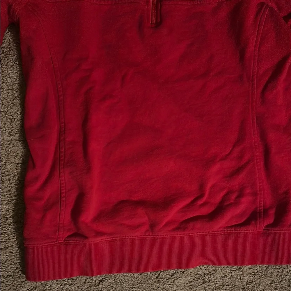 Vineyard Vines 1/4 quarter zip sweatshirt with sweater inset whale small s - Picture 10 of 17